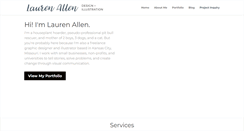 Desktop Screenshot of laurenfergusondesign.com